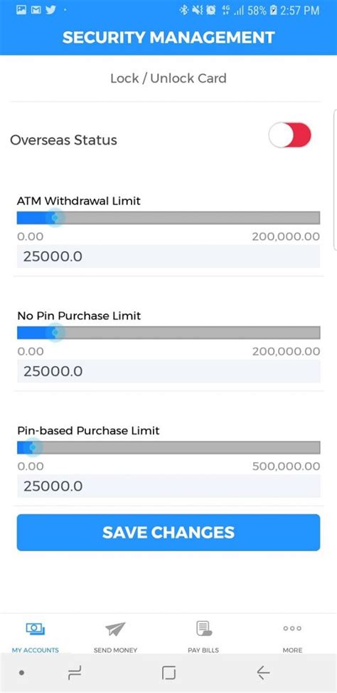 bdo daily transfer limit